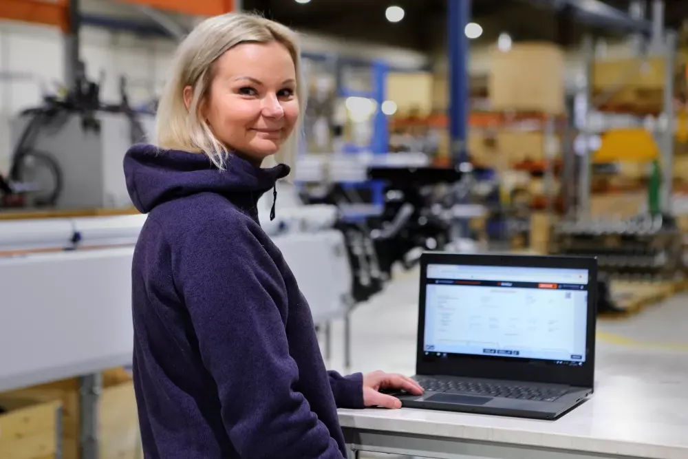 Maria Lammentausta gebruikt de WeldEye software op een veelzijdige manier in haar werk.