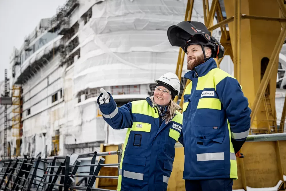 Sanna Nyholm en Miro Sarenko van Meyer Turku, Finland.