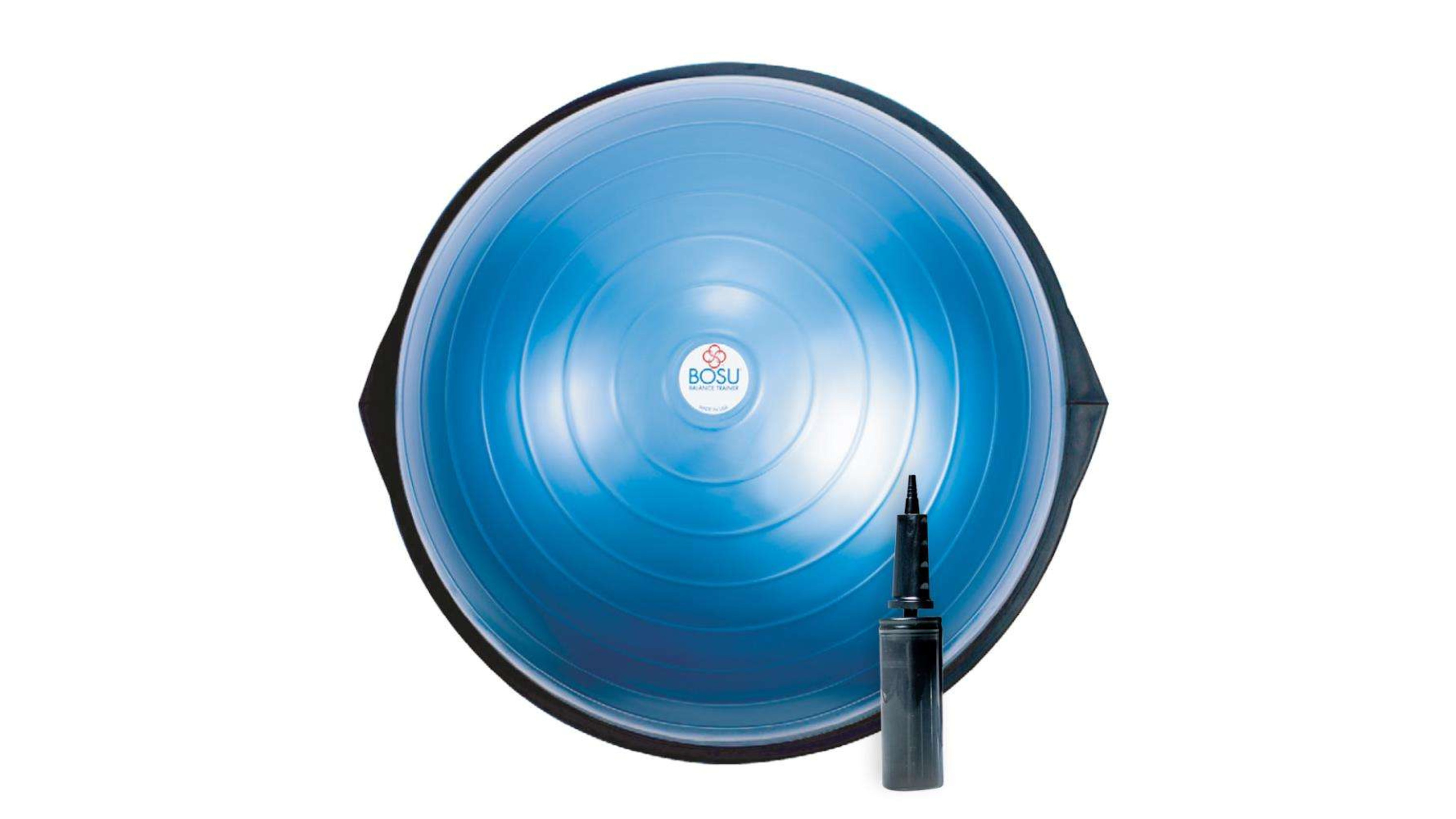 Bosu With this bosu you can improve stability of various joints