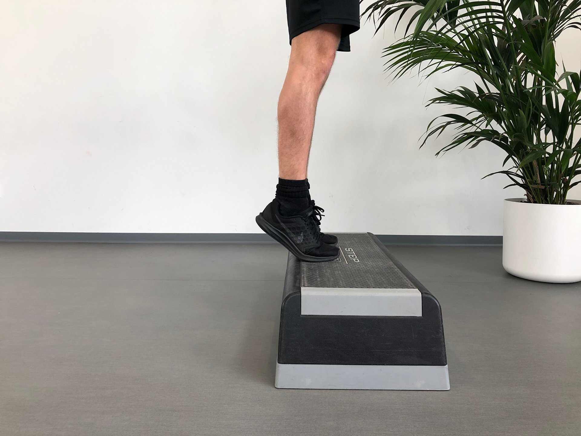 Kuiten | Staande | Calf raise 2 benen op step | Fysioefeningen.nl | Breda Kuiten | Staande | Calf raise 2 benen op step | Fysioefeningen.nl | Breda