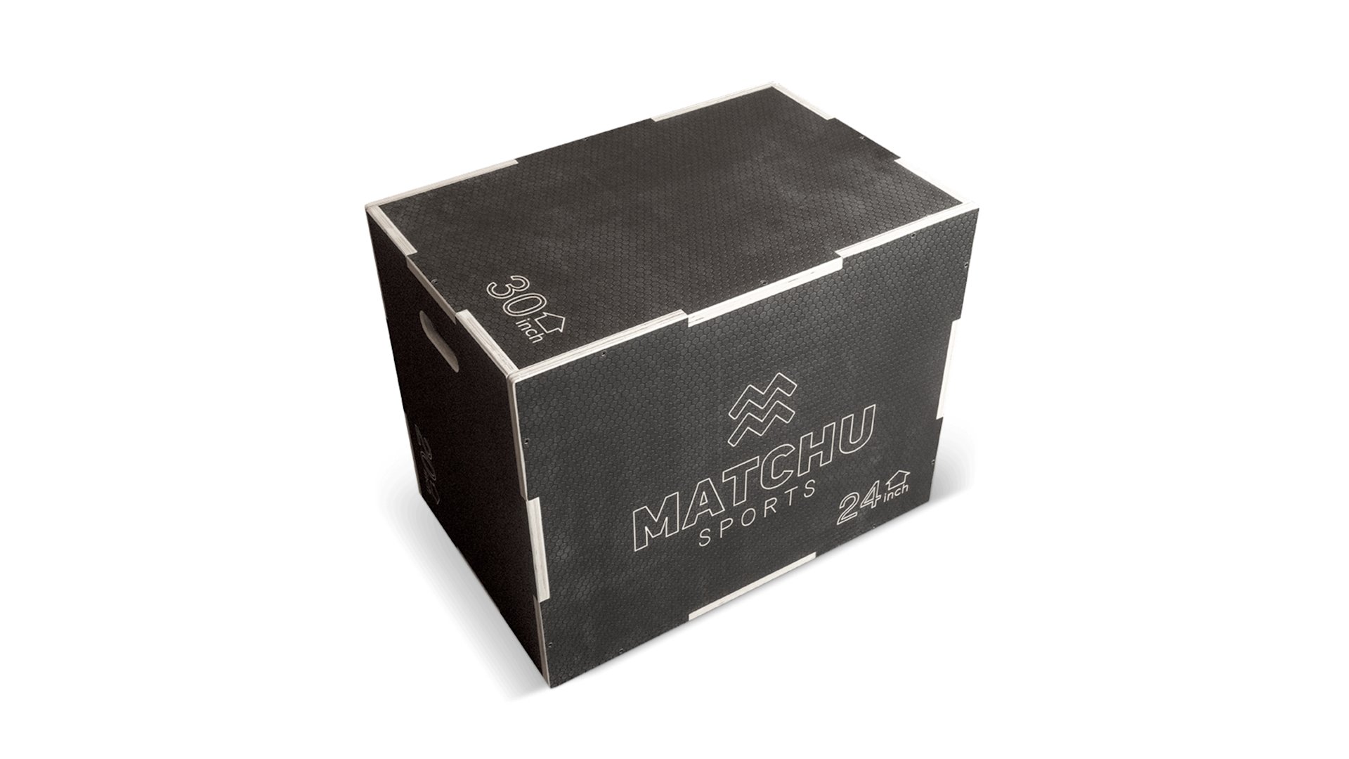 Plyo box With this plyo box you improve jump strength and explosiveness