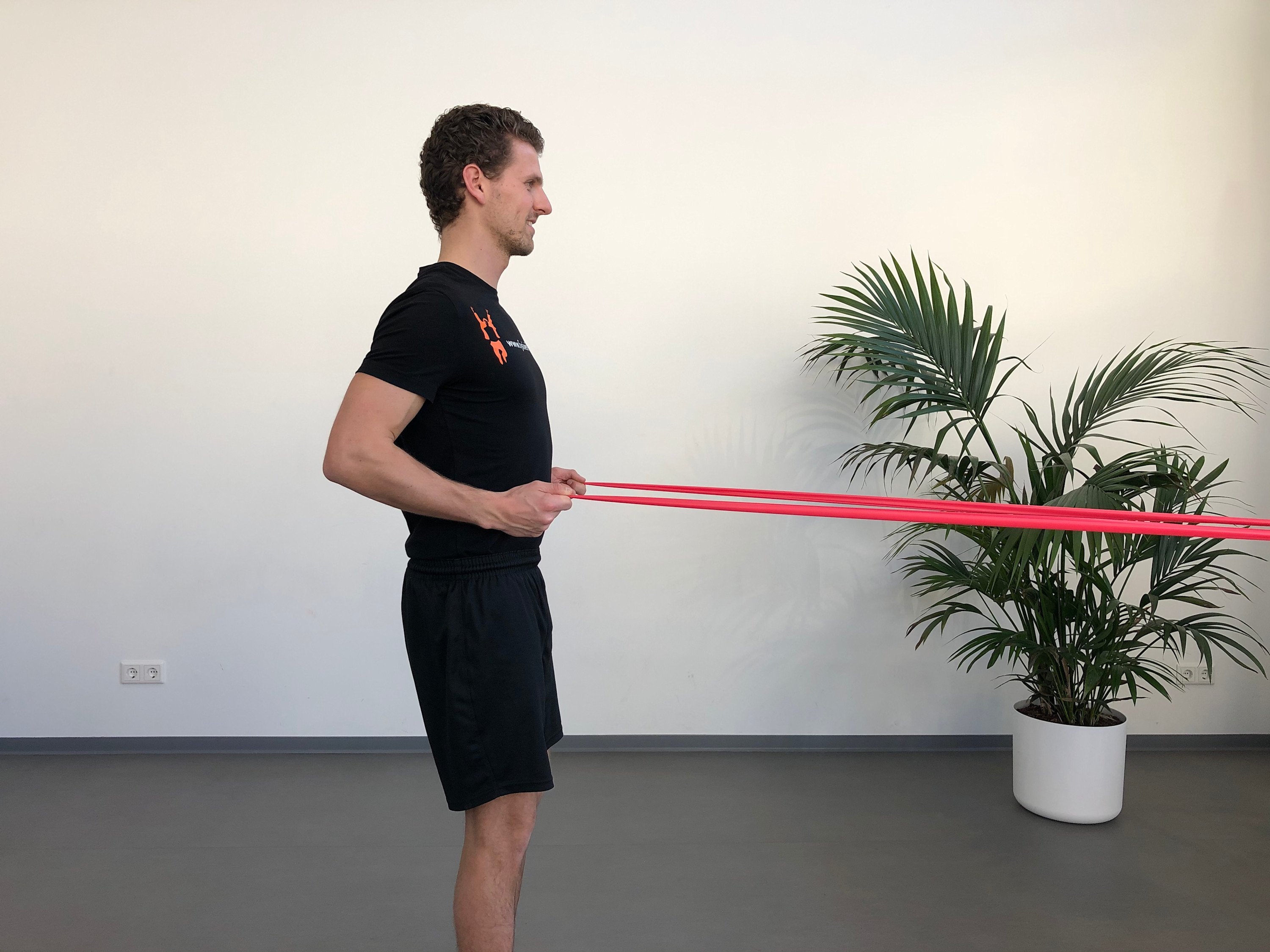 Schouder | Staand | Low row | Fysioefeningen.nl | Breda Schouder | Staand | Low row | Fysioefeningen.nl | Breda