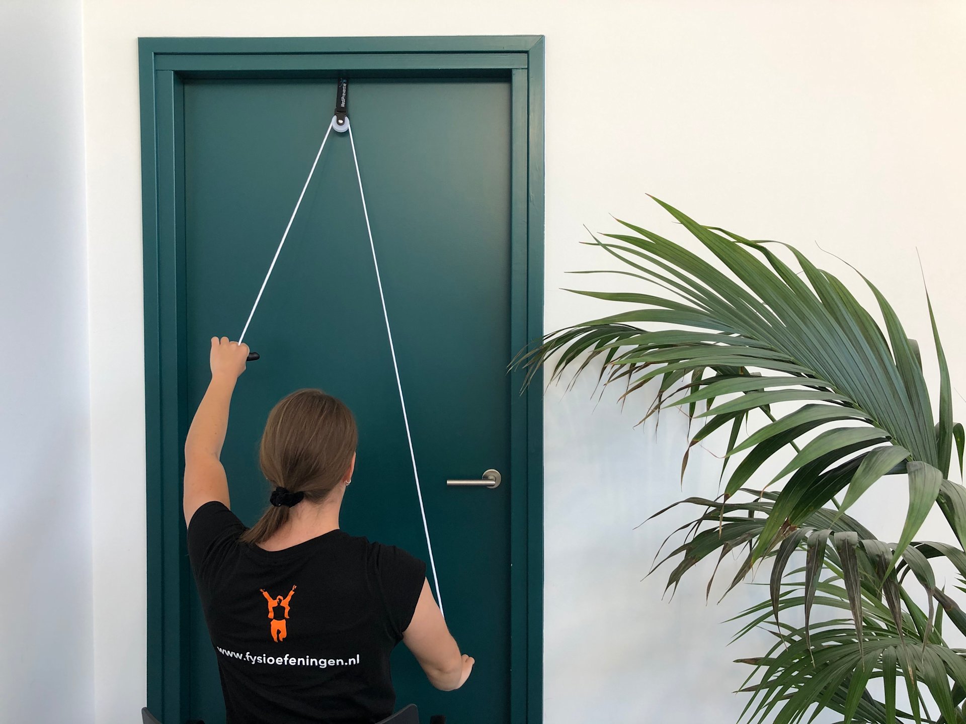Shoulder Sitting (dorsal view) Pulley Anteflexion part 3 Yourbody.coach l Breda Shoulder Sitting (dorsal view) Pulley Anteflexion part 3 Yourbody.coach l Breda