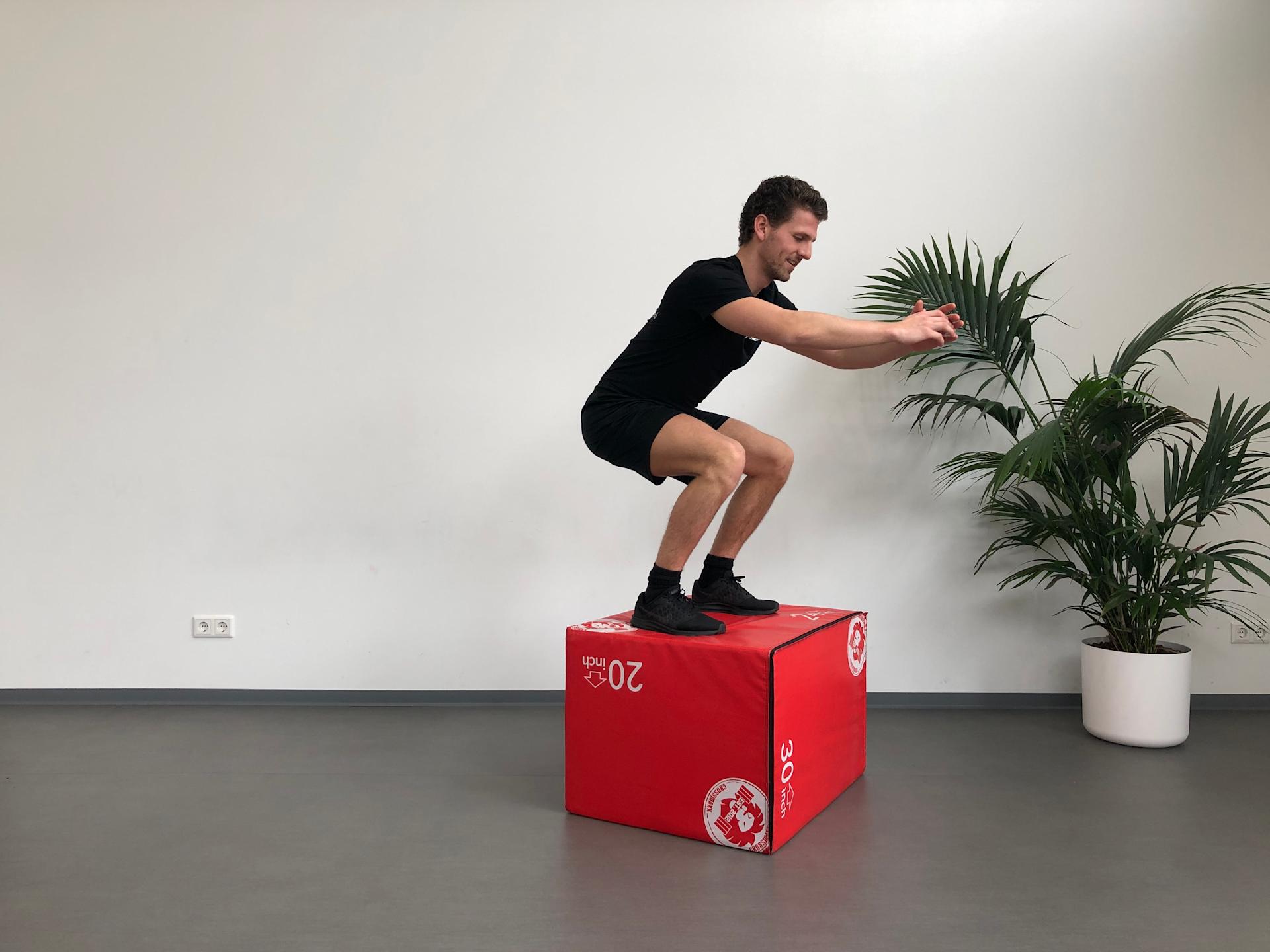 Jump | Staand | Box jump | Fysioefeningen.nl | Breda Jump | Staand | Box jump | Fysioefeningen.nl | Breda
