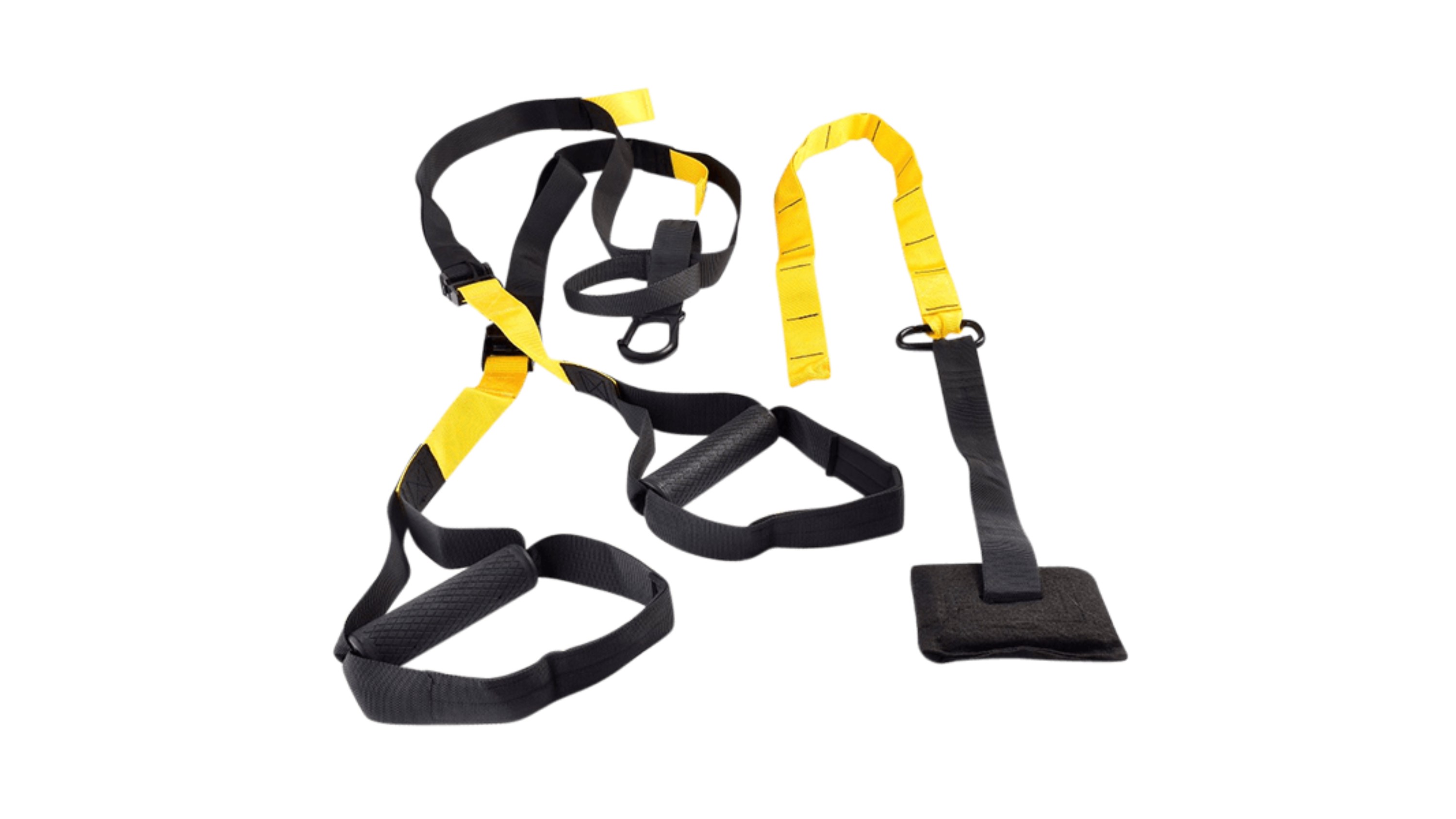 This TRX can be used for different exercises to increase strength and mobility