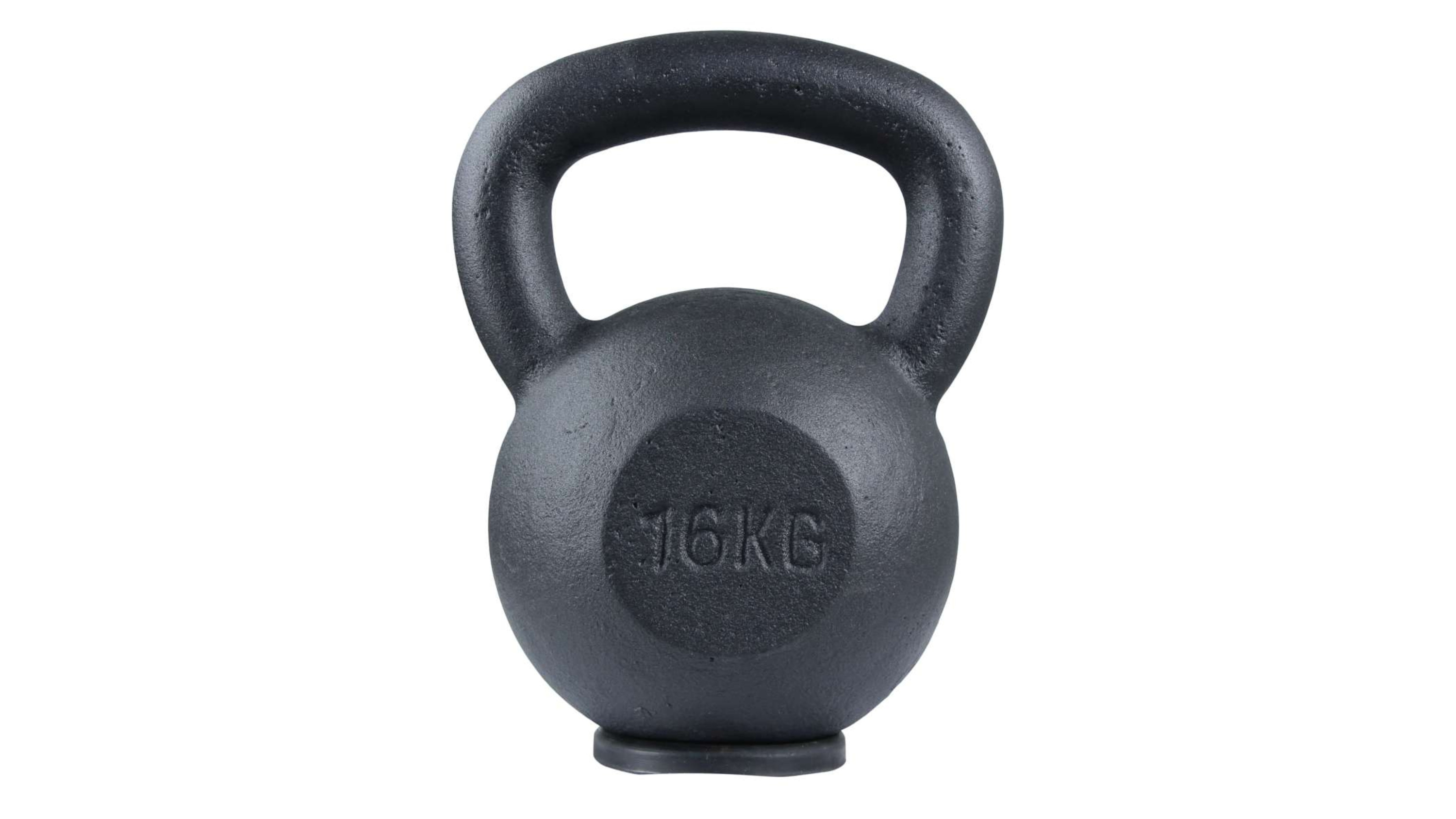Kettlebell With this kettlebell you improve strength