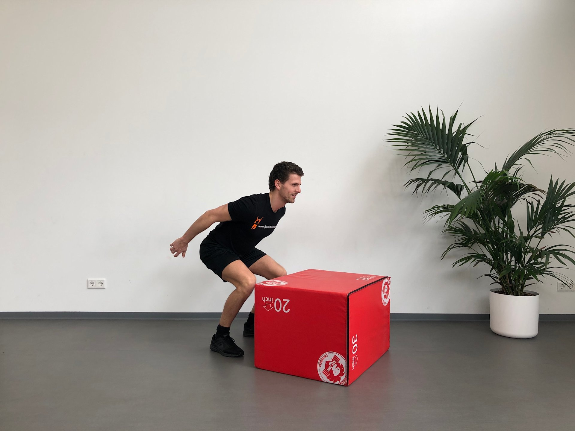 Box jump Jump | Staand | Box jump | Fysioefeningen.nl | Breda