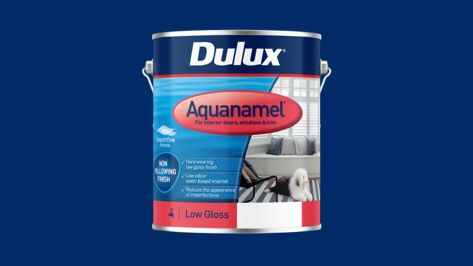 Dulux Aquanamel Low Gloss