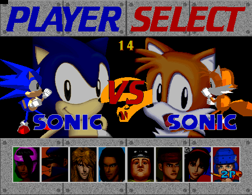 sonic fighting vipers