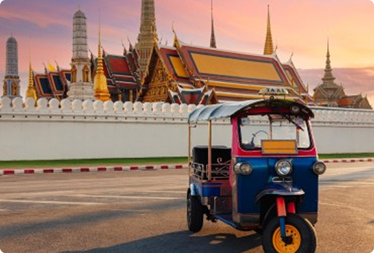 Experience the local splendours of Thailand
