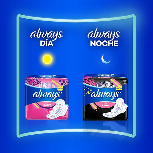 Always Toalla Suave Flujo Abundante Con Alas