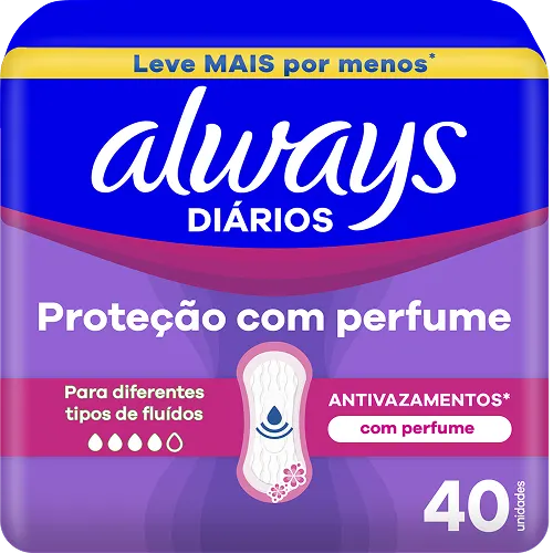 Always Diários Com Perfume