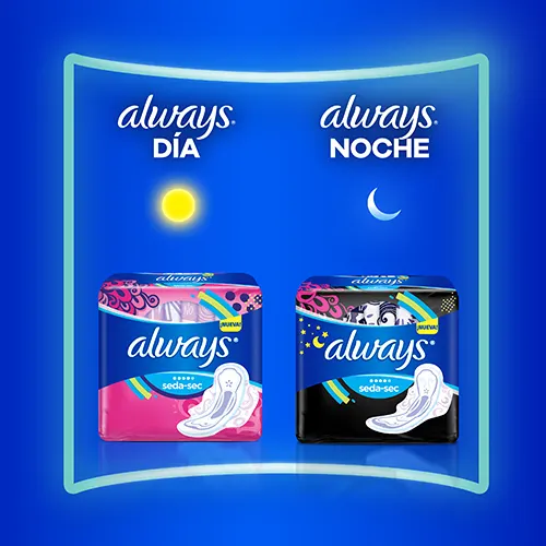 Always Toallas Seda-Sec Para Flujo Abundante Con Alas