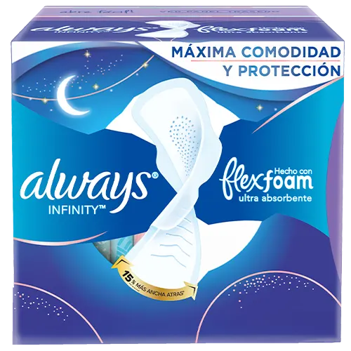 Always Infinity Noche Toallas Higiénicas