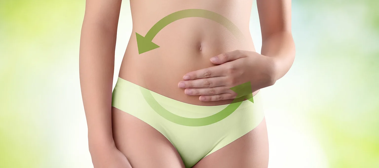 Mulher com corrimento vaginal verde