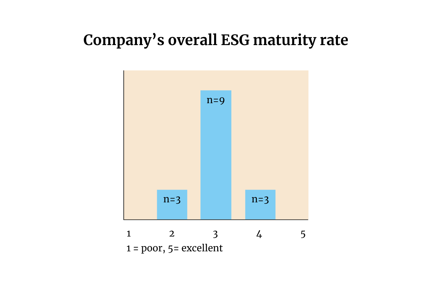 ESG survey - Maturity