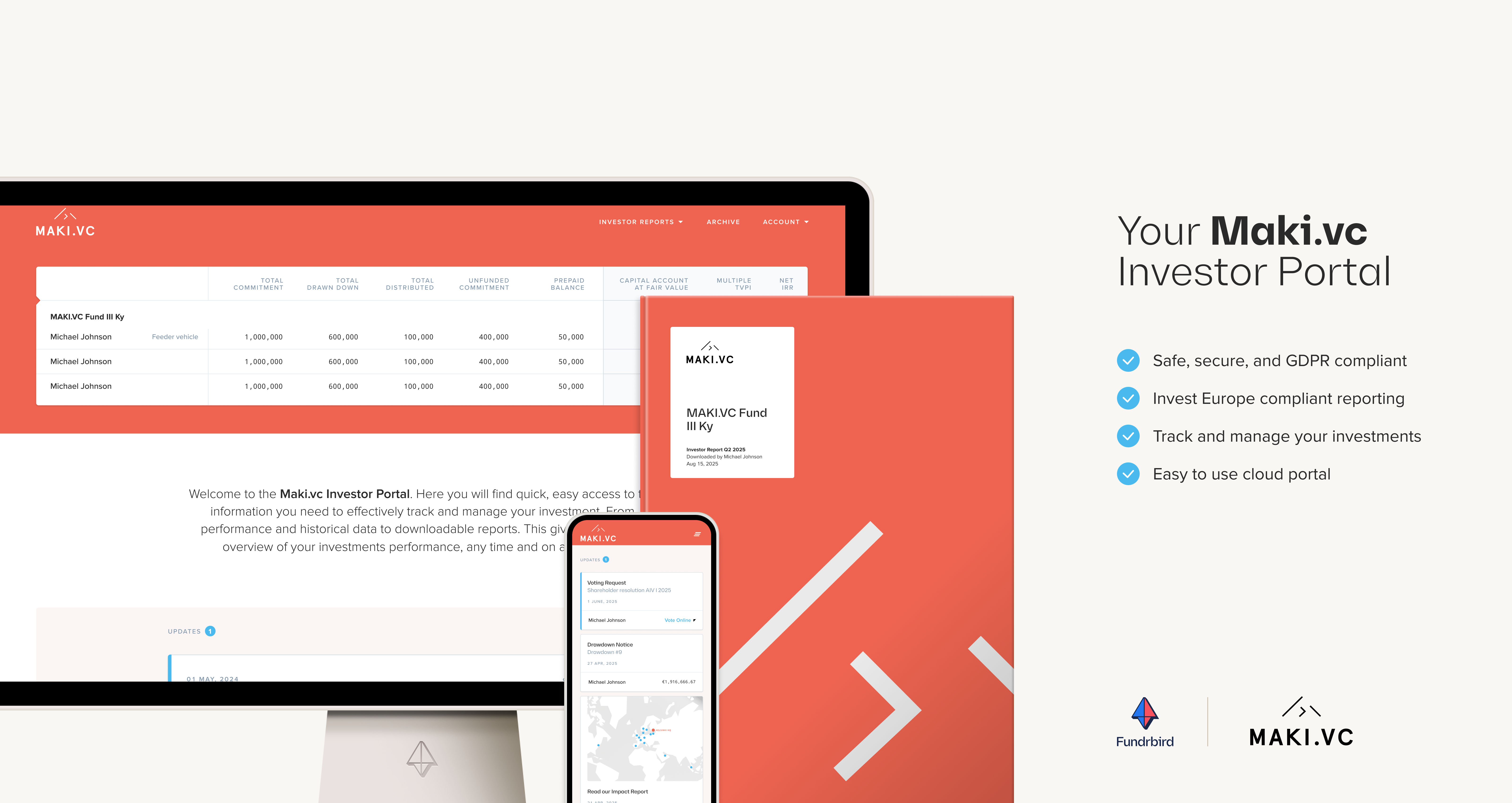your maki.vc investor portal