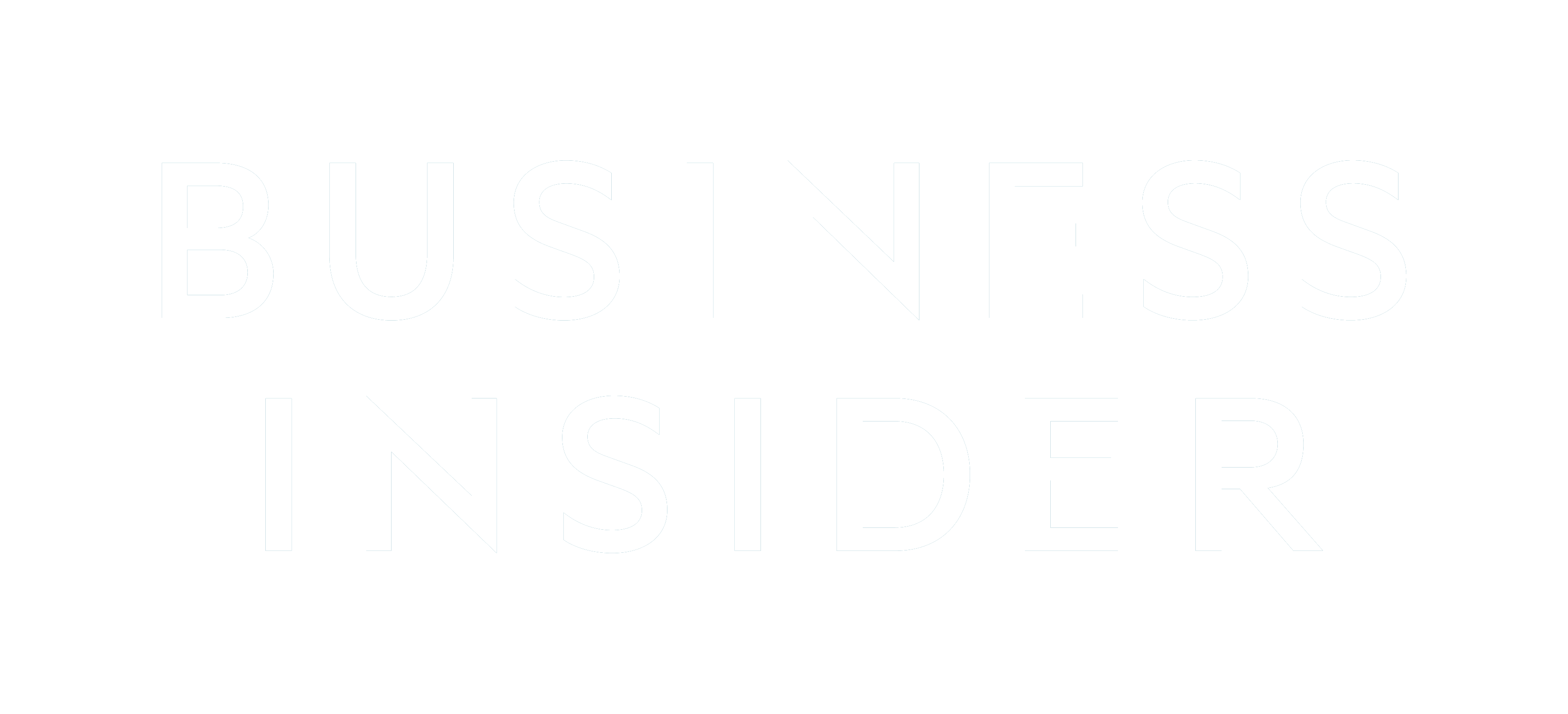 Business Insider logo white
