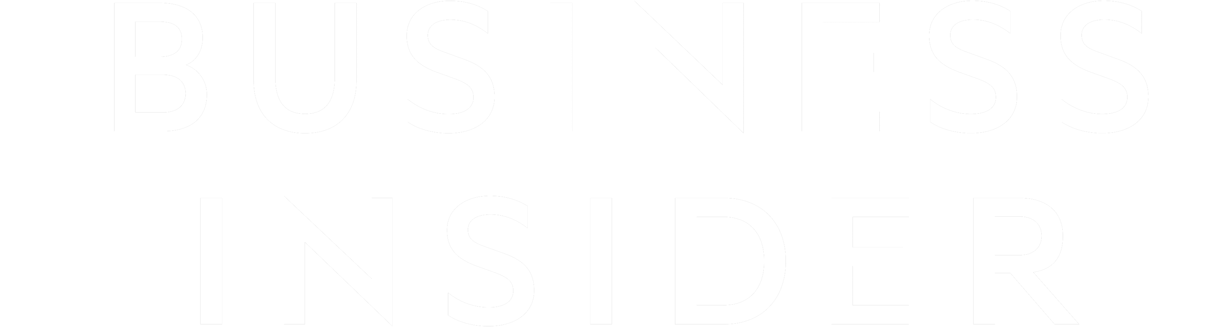 Business Insider logo white