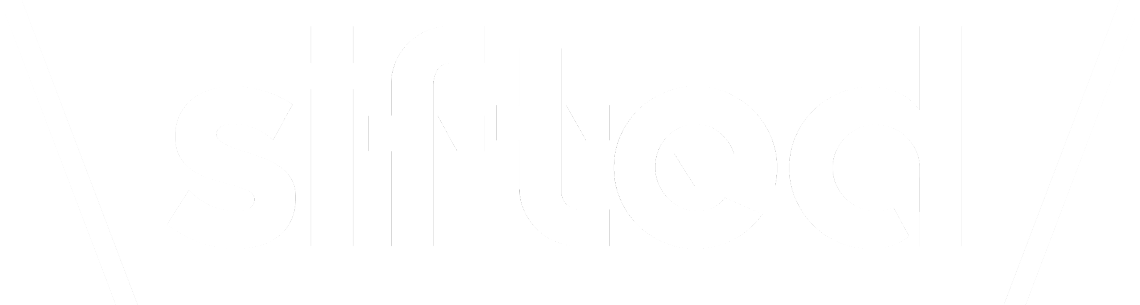 Sifted Logo white