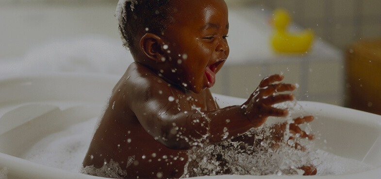 Toddler Bath Time