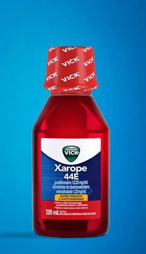 Vick 44E Xarope Expectorante Antitussígeno 120ml