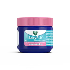 BABYRUB® para a massagem que ajuda a relaxar e conforar seu bebê