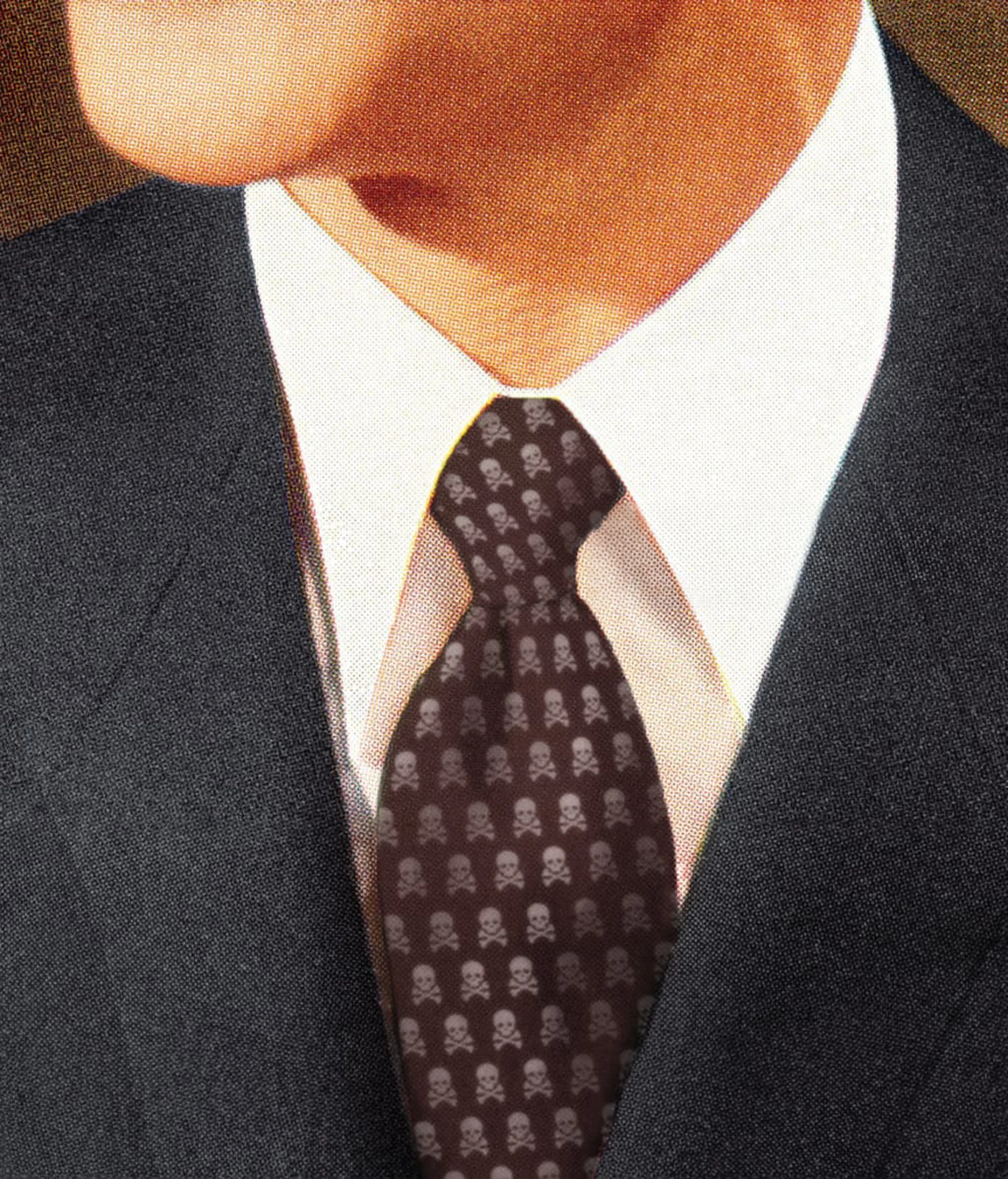 Illustration of a man's necktie