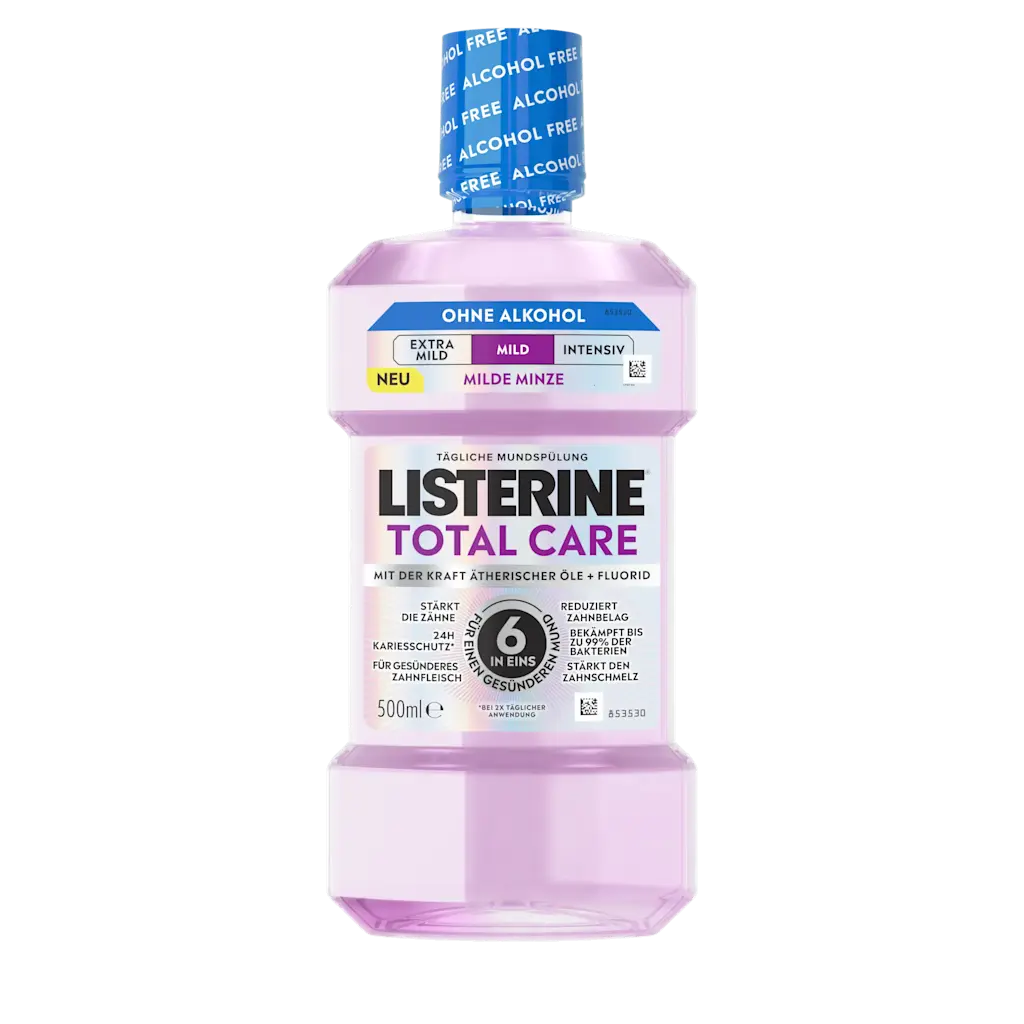 LISTERINE® TOTAL CARE Mild Alkoholfrei