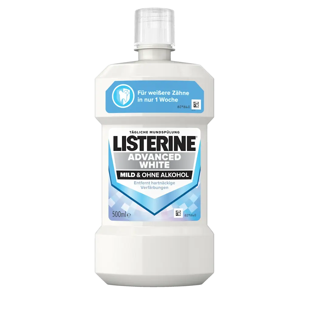 LISTERINE® ADVANCED WHITE MILDER GESCHMACK