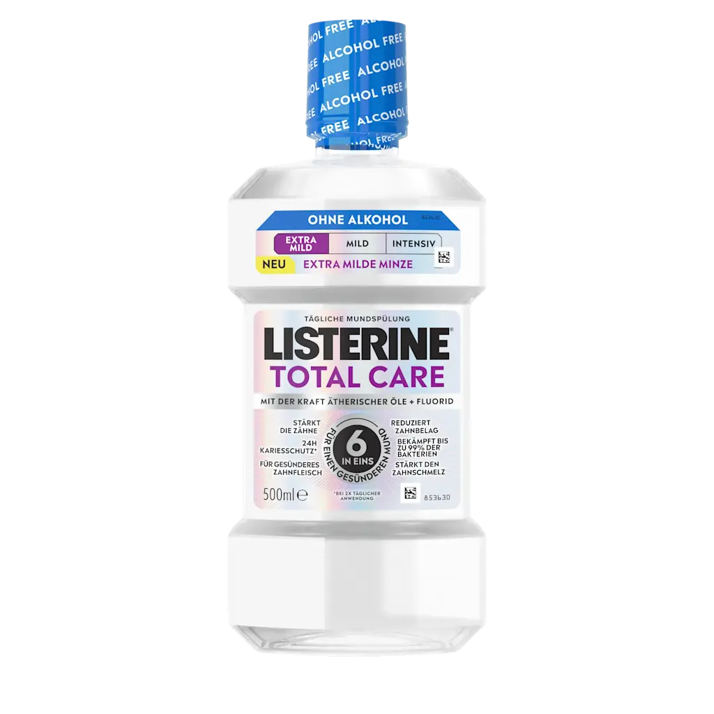 LISTERINE® TOTAL CARE Extra Mild Alkoholfrei