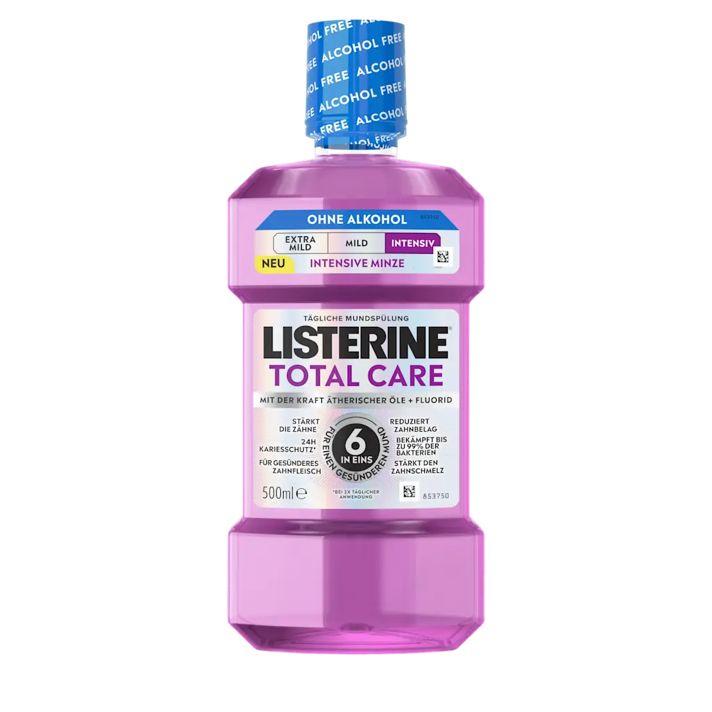 LISTERINE® TOTAL CARE Mild Alkoholfrei