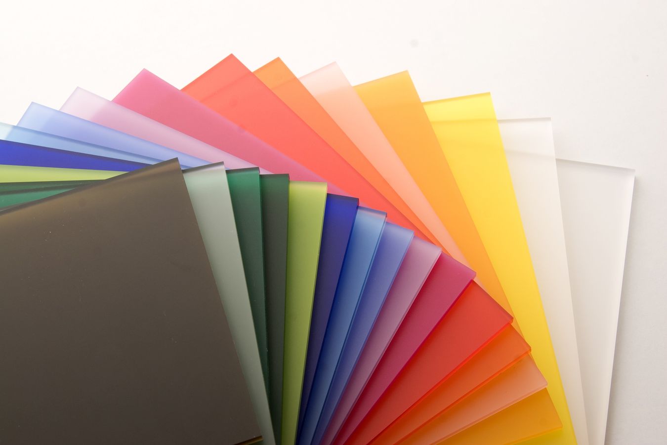 color and extruded acrylic sheets