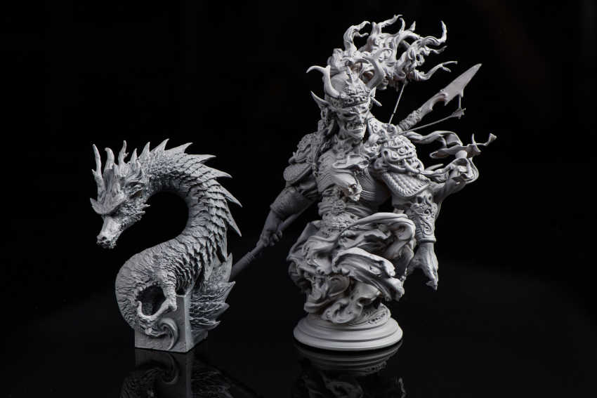 3D printed miniatures