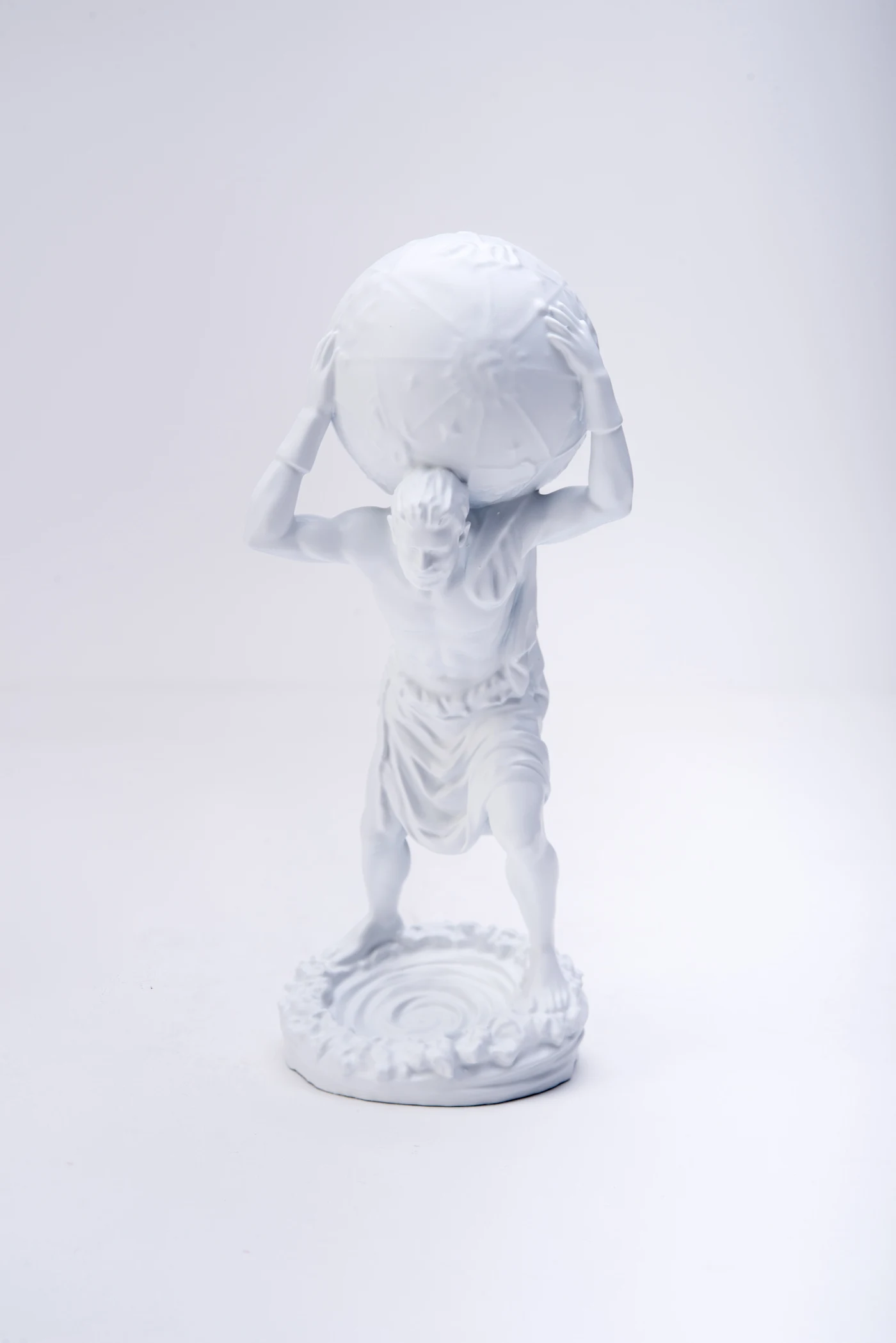 A detailed 3D printed presentation model photographed in the PrintAWorld studio