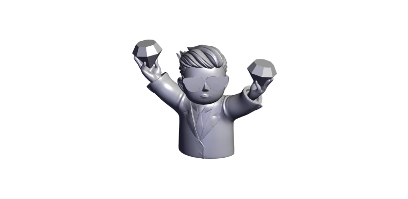 Custom Roblox Avatar Figure personalized 3D printed Roblox 