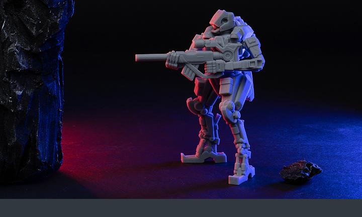 3d printed miniature army