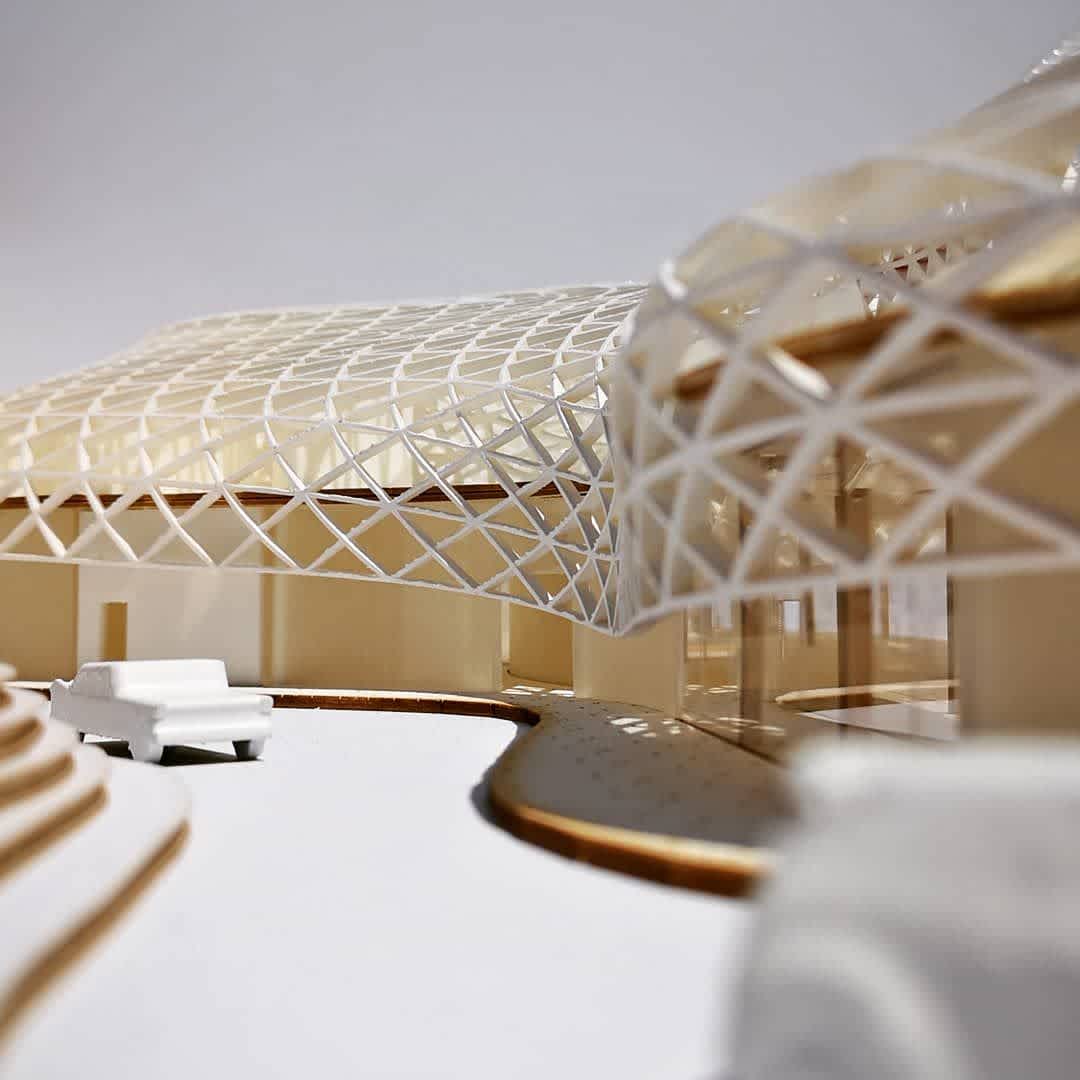 Boat House Architecture Model. Designer: Ziming Ye & Gloria