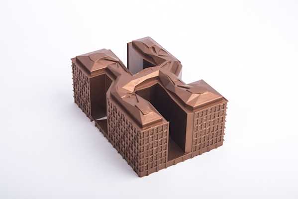 Bronze architecture model