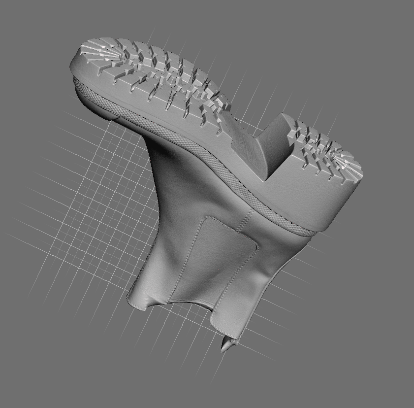 3D scanning shoes