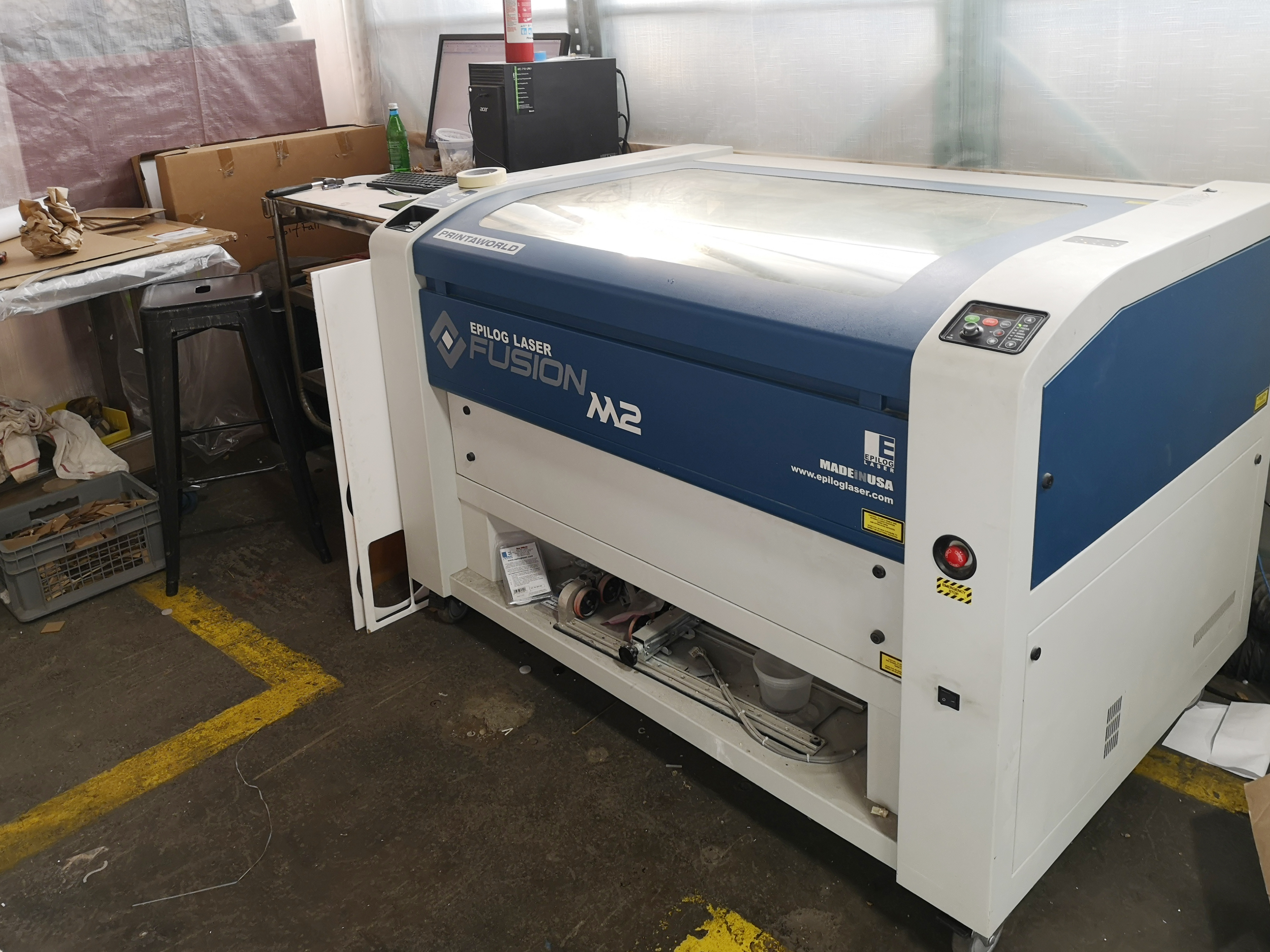 Laser cutter epilog fusion m2