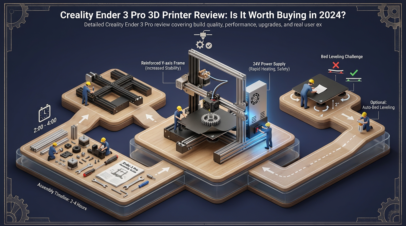 Creality Ender 3 Pro 3D Printer Review 2026: Still Worth Buying After 8 Years?