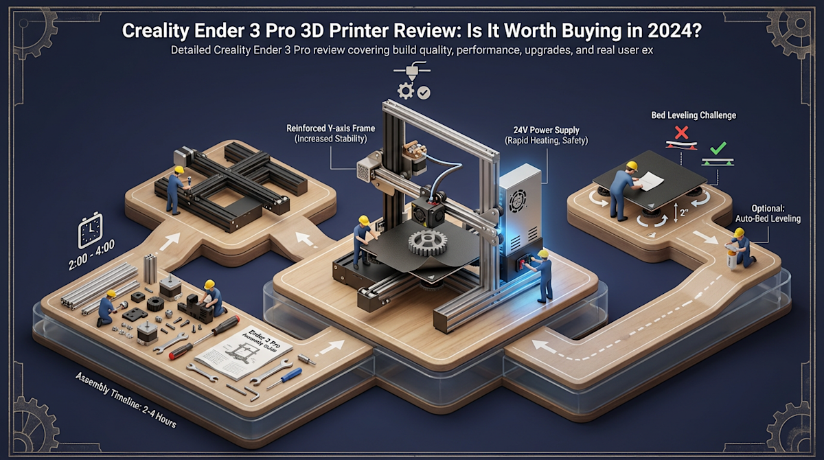 Creality Ender 3 Pro 3D Printer Review 2026: Still Worth Buying