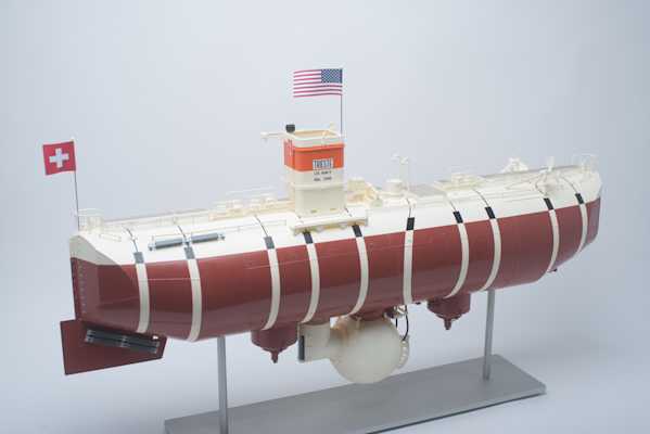 trieste submarine model