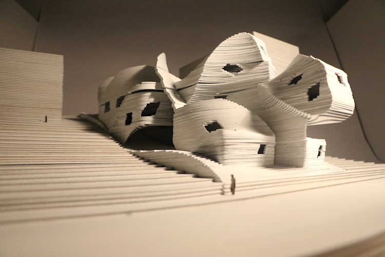 laser cut architecture layering