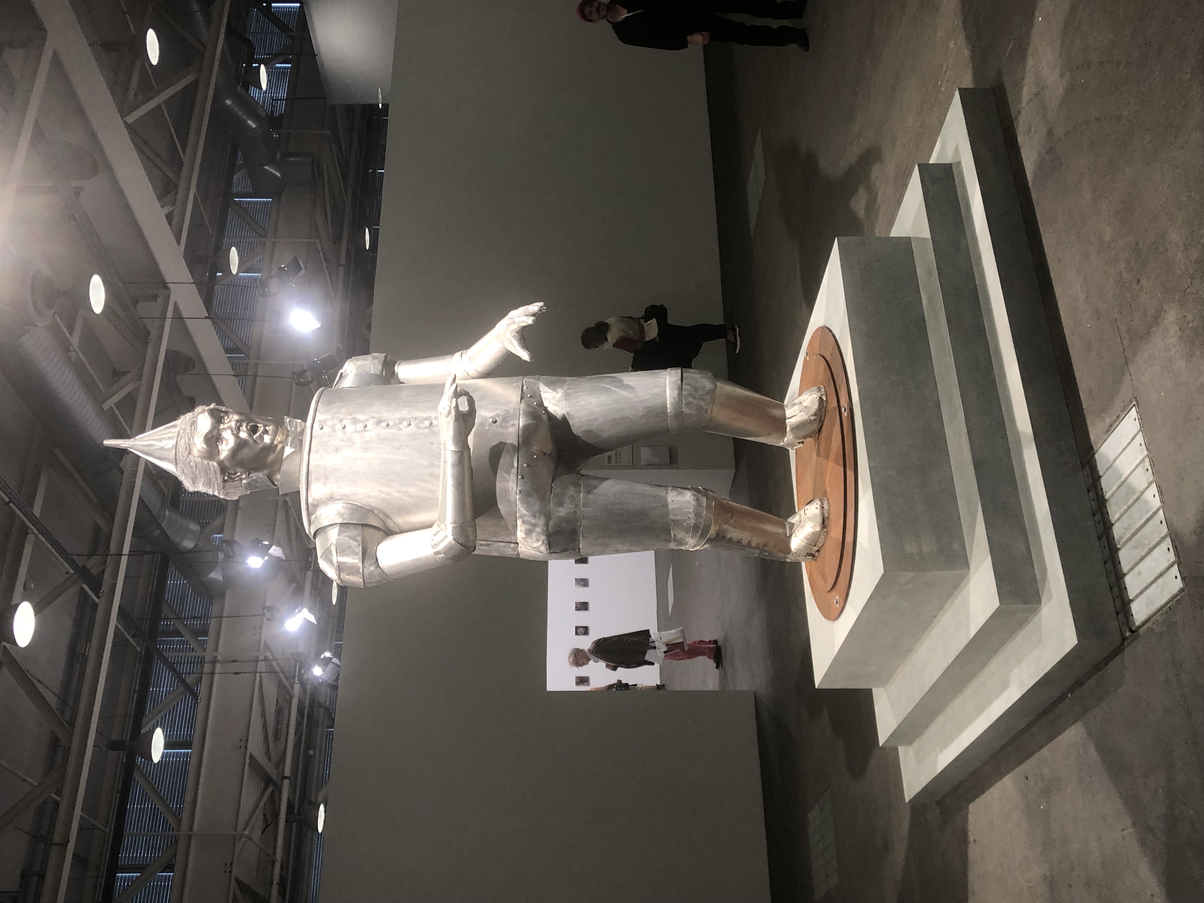 Tin Man Sculpture for Artist Coco Fusco