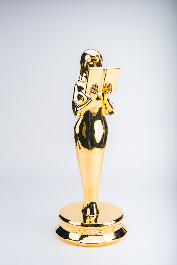 Book of the month trophy.