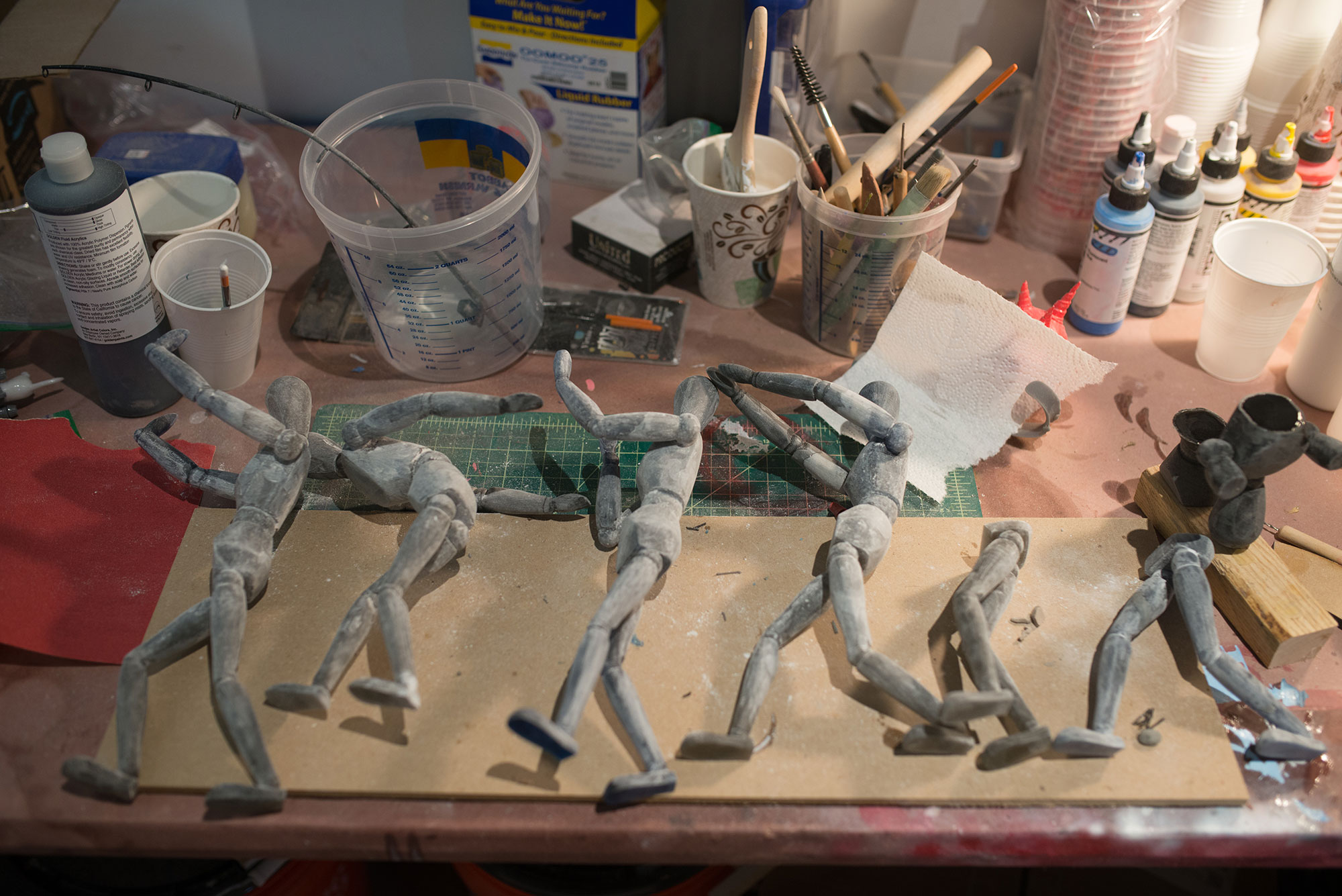 Fabrication of sculptures