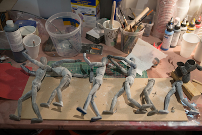 Fabrication of sculptures