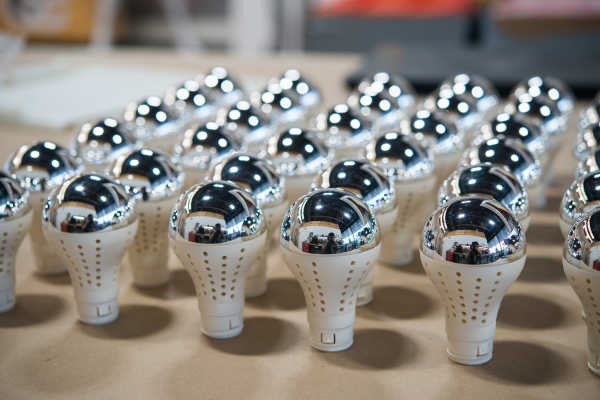 Fabricated light bulbs